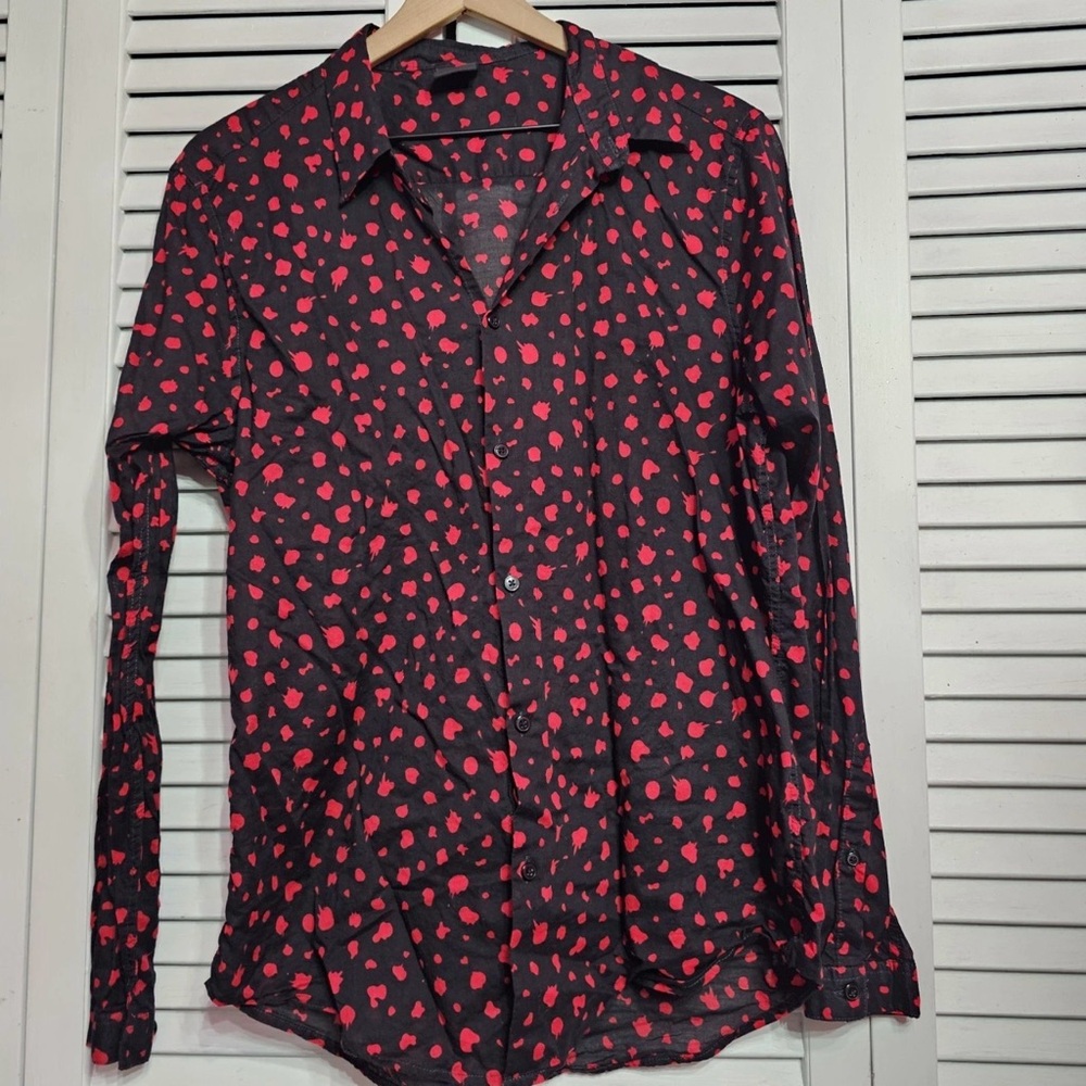 Asos - Polka Dot‎ Button Down Blouse